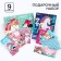 Gift set for girls, 9 items, Minnie Mouse
