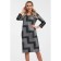 Female dress, size 46, black color, silver