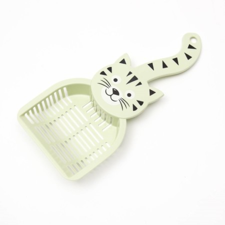 Supply for the toilet "Satisfied Cat", 28 x 12.5 cm, green-1