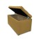 Puff with a lid and weighting, 800 × 400 × 420 mm, Velur Dream, Yellow color
