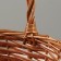 Set of wicker baskets, d29x14/38 cm, d24 x 12/33 cm, 2 pcs, honey, willow