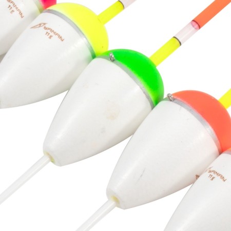 Flot Yaman "drop" with colored antenna, foam, 11 g, color mixt. 5 pcs.-2