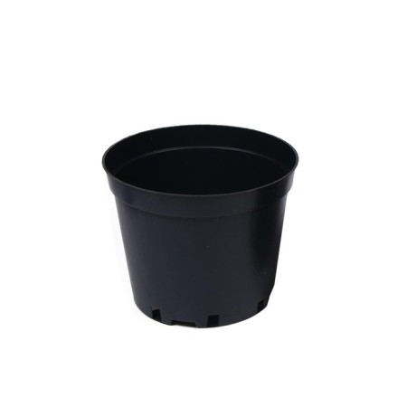 Pot for seedlings, 5 l, d = 22 cm, h = 18 cm, black, greengo-4
