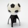 Candle for the cake musical "ball", white-black