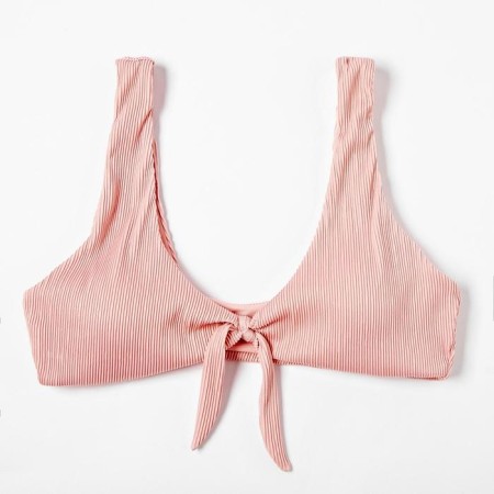 Top bathing female minku Summer Time, size 50, color of powder