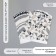 Scraping paper "Scandy" density 180 grams set 10 pcs 15.5x17 cm