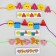 Large lacing set, 72 elements