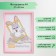Photo frame plastic 21x30 cm 4 series, pink