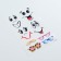 Decorative stickers for decorating Easter eggs "Lychiks" mix