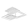 Ceiling chandelier "AMI" LED 3x32W White 34x26x12cm 3000-6500K