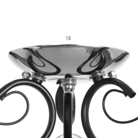 Chase "Devin" 3he27 40W Black-chromium 55x55x30 cm Bayerlux-4