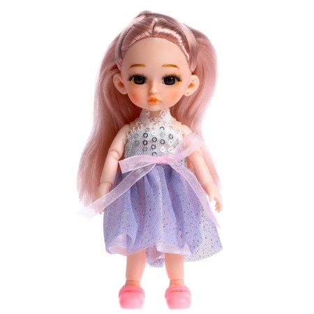 Fashionable “Christina” doll is a hinge, in a dress, mix-1