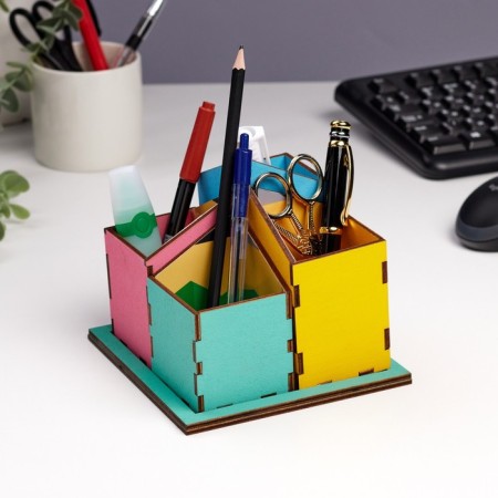 Organizer for the Office "Pencils" 15.5x15.5x13.5 cm