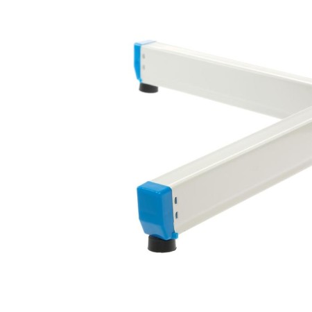 Fan Luazon LOF-01, floor, 40-45 watts, 3 modes, white-blue, without packaging-7
