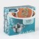 Antei pan, 4 l, d = 22 cm, glass cover, capsule, induction, chrome color