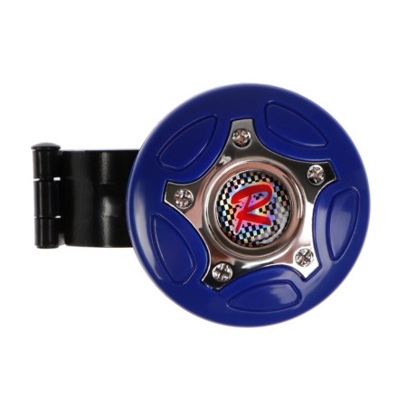 Handle on the steering wheel Nova Bright, blue / chrome-6