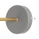 Bra "Christter" E27 40W gray 13x18x43 cm