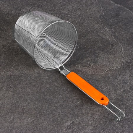 Basket for cooking potatoes free, 34cm, wood hand-1