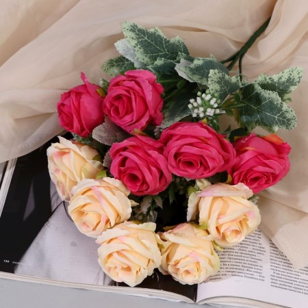Букет "Роза Ловэль" 5х27 см, микс-4