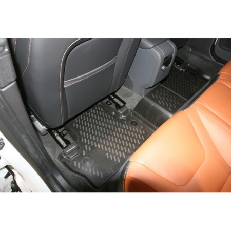 3D mats in the Volvo S60 salon, 2013-2016, 4 pcs. (polyurethane)-3