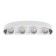 Front Facade "Semesfer", FSD-067, 8 W, 3000K, 4 rays, IP65, 220 V, plastic, white 1008421