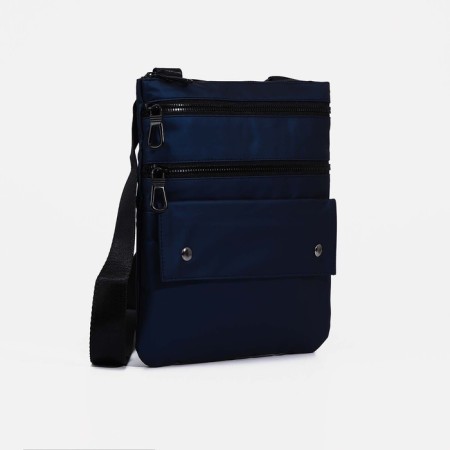 Male bag, blue color