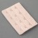 Backfill clip for a bra, 3 rows 4 hooks, 5 × 7.5 cm, 3 pcs, white/beige color/black