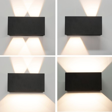 Street lamp Mantra Davos, LED, 2200LM, 3000K, 200x100x100 mm, matte white color-3