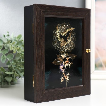 Key "Crane" 17x22 cm, wenge-1