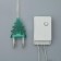 Garland "thread" 4 m with nozzles "Ball Wire", IP20, transparent thread, 20 LED, glow of multi, 8 modes, 220 V