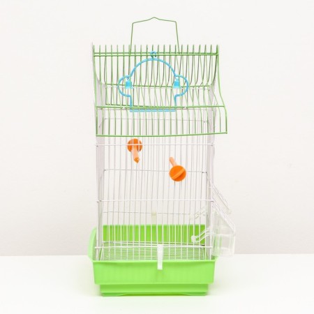 Poultry cell equipped BD-2/1D, 32 x 22 x 45 cm, green-1