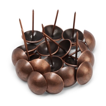 Tundra nails, decorative, 25x39 mm, copper, 100 pcs-1