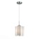 Suspension lamp ST LUCE. SL116.503.01. ONDE. 1x60 W, E27, 19x19x22 cm, silver color
