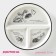 Porcelain plate for proper power supply, D = 23 cm