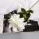 Artificial flowers "Georgin Extra Galant" 60 cm D-15 cm, white