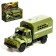 Metal truck "ZIL. Army ", 1:52, inertia