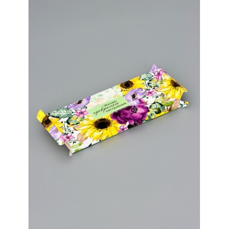 Gift box for tiles of chocolate, without a window, "compliment", 17.1 x 8 x 1.4 cm-1