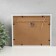 Photo frame wood with clothespins 10x15 cm "Two hearts" white 2x22.5x18.5 cm