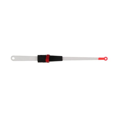 Fishing rod winter balalaika with a guard, black lightish color, HFB-37X-4