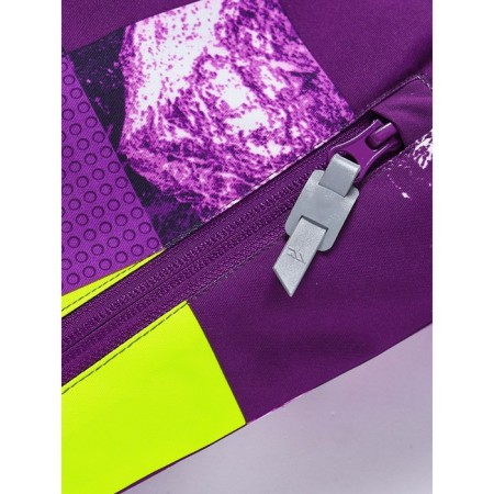 Ski costume for a girl, height 140 cm, purple color-20