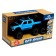 Inertial jeep 6x6, 1:16, light and sound, blue color