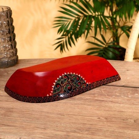 Style Glomok dish wood 33x17x7 cm-1