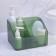 Light organizer for storage, 4 sections, 18 × 15 × 12 cm, color mix