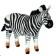 Soft toy "Zebra", 29 cm