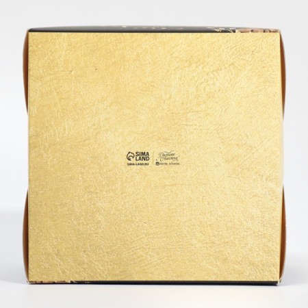 Black-golden-golden clip, 16 x 16 x 10 cm, New Year-6