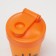 Shaker, 400 ml, series: Crossfit, "Master K", 9.5 x 7 x 16.2 cm, orange