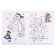 Funny coloring “fox on skates”, 16 pages