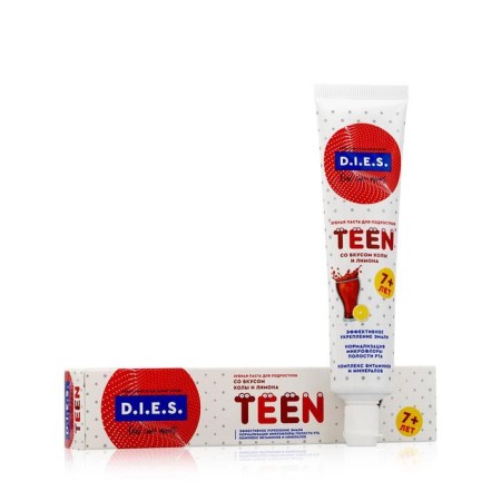 Baby toothpaste D.I.E.S., COL Lemon, 7-18, 60 ml