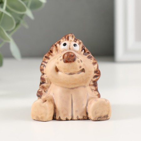 Souvenir Ceramics "joyful hedgehog" 5.7x6x6.3 cm