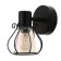 Bra Spot 35018/1 1x40W E14, Black, 9x17x16 cm
